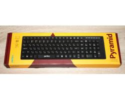 Клавиатура USB Perfeo Pyramid (PF-8005), черная Клавиатура USB Perfeo Pyramid (PF-8005), черная