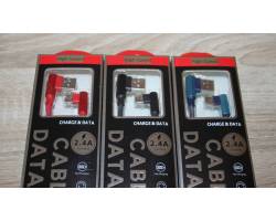 USB- Type-C дата кабель цветные, угловые штекеры, 1м USB- Type-C дата кабель цветные, угловые штекеры, 1м