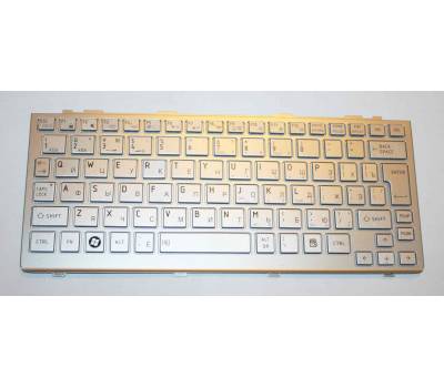 Клавиатура для ноутбука Toshiba Satellite NB200 silver Клавиатура для ноутбука Toshiba Satellite NB200 silver