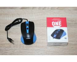 Мышка USB Smartbuy ONE 352 сине-черная Мышка USB Smartbuy ONE 352 сине-черная