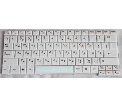 Клавиатура для ноутбука Lenovo S12 white