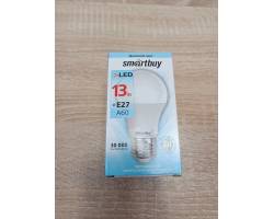 Лампа светодиодная Smartbuy Шар A60, цоколь Е27 - 13.0w/4000 (SBL-A60-13-40K-E27)
