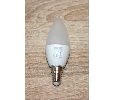 Лампа светодиодная Smartbuy Свеча С37, цоколь Е14 - 5.0w/3000 (SBL-C37-05-30K-E14) Лампа светодиодная Smartbuy Свеча С37, цоколь Е14 - 5.0w/3000 (SBL-C37-05-30K-E14)