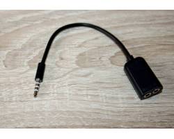 Переходник Audio Jack 2 в 1 на шлейфе Переходник Audio Jack 2 в 1 на шлейфе