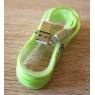 USB-micro дата кабель в капроновой оболочке цветные