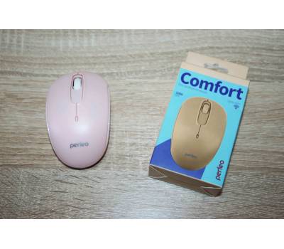 Мышка беспроводная Perfeo Comfort, Персик Мышка беспроводная Perfeo Comfort, Персик