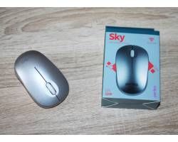 Мышка беспроводная Perfeo SKY DPI 1200, серебро Мышка беспроводная Perfeo SKY DPI 1200, серебро