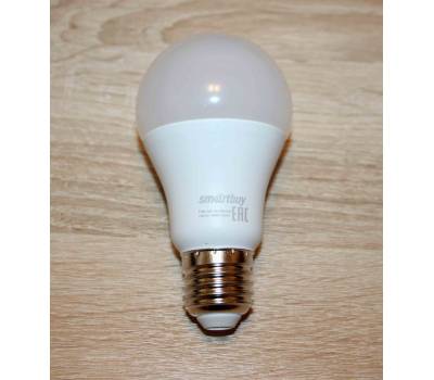 Лампа светодиодная Smartbuy Шар A60, цоколь Е27 - 15.0w/3000 (SBL-A60-15-30K-E27) Лампа светодиодная Smartbuy Шар A60, цоколь Е27 - 15.0w/3000 (SBL-A60-15-30K-E27)