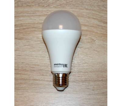 Лампа светодиодная Smartbuy Шар A65, цоколь Е27 - 25.0w/3000 (SBL-A65-25-30K-E27) Лампа светодиодная Smartbuy Шар A65, цоколь Е27 - 25.0w/3000 (SBL-A65-25-30K-E27)