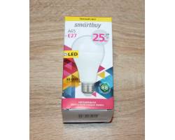 Лампа светодиодная Smartbuy Шар A65, цоколь Е27 - 25.0w/3000 (SBL-A65-25-30K-E27)