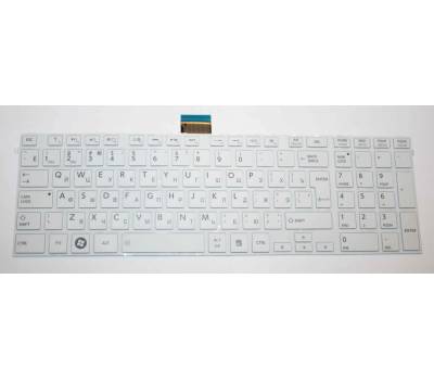 Клавиатура для ноутбука Toshiba Satellite L850 white Клавиатура для ноутбука Toshiba Satellite L850 white